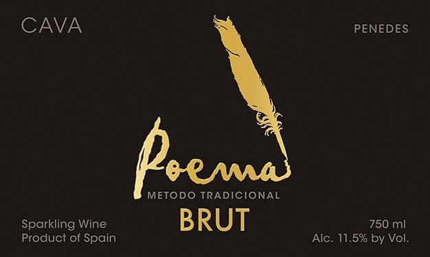 Poema Cava Brut label