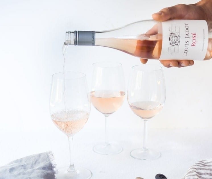 Parsley-Sage Baked Mahi-Mahi and Winter Rosé