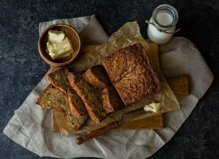 Banana Bread, image by Whitney Wright, Unsplash