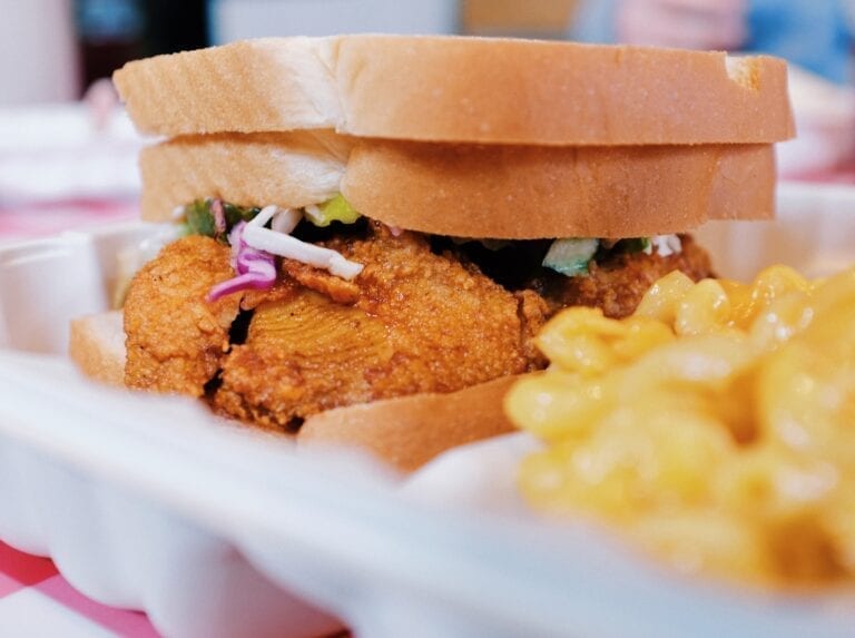Hot Chicken Sandwich