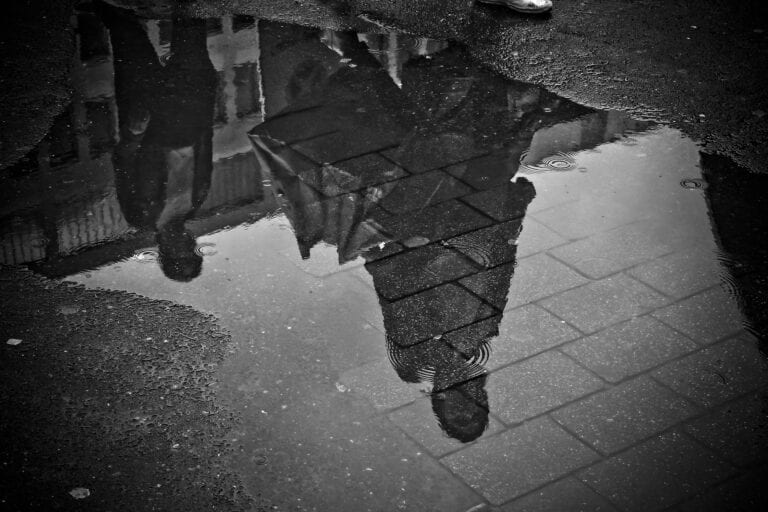 Rain, reflection
