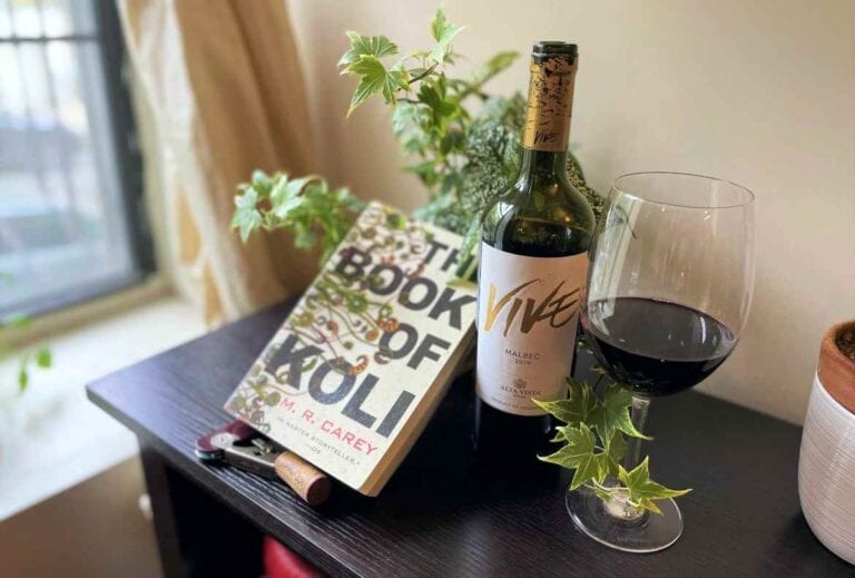 Alta Vista Vive Malbec and The Book of Koli wine pairing