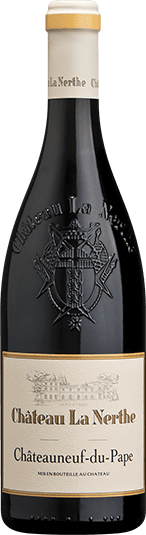 Châteauneuf-du-Pape Rouge, bottle of red wine