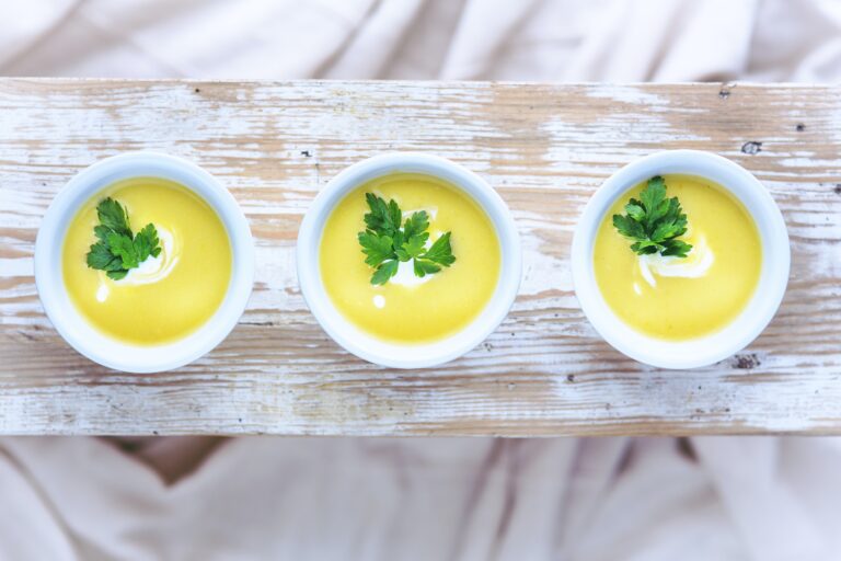 Vichyssoise soup bowls
