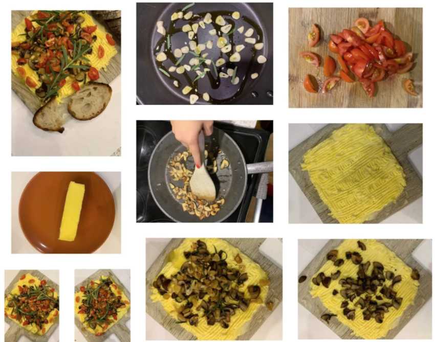 Steps to building a butter board