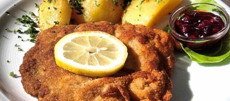 Dish of Wiener Schnitzel