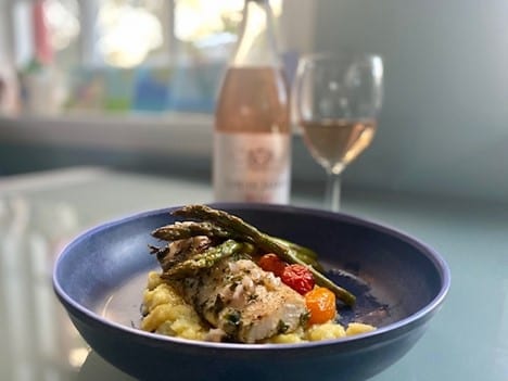 Mahi Mahi and Jadot Rose