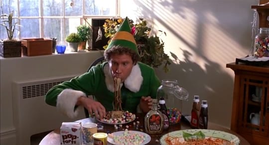 Elf Eating