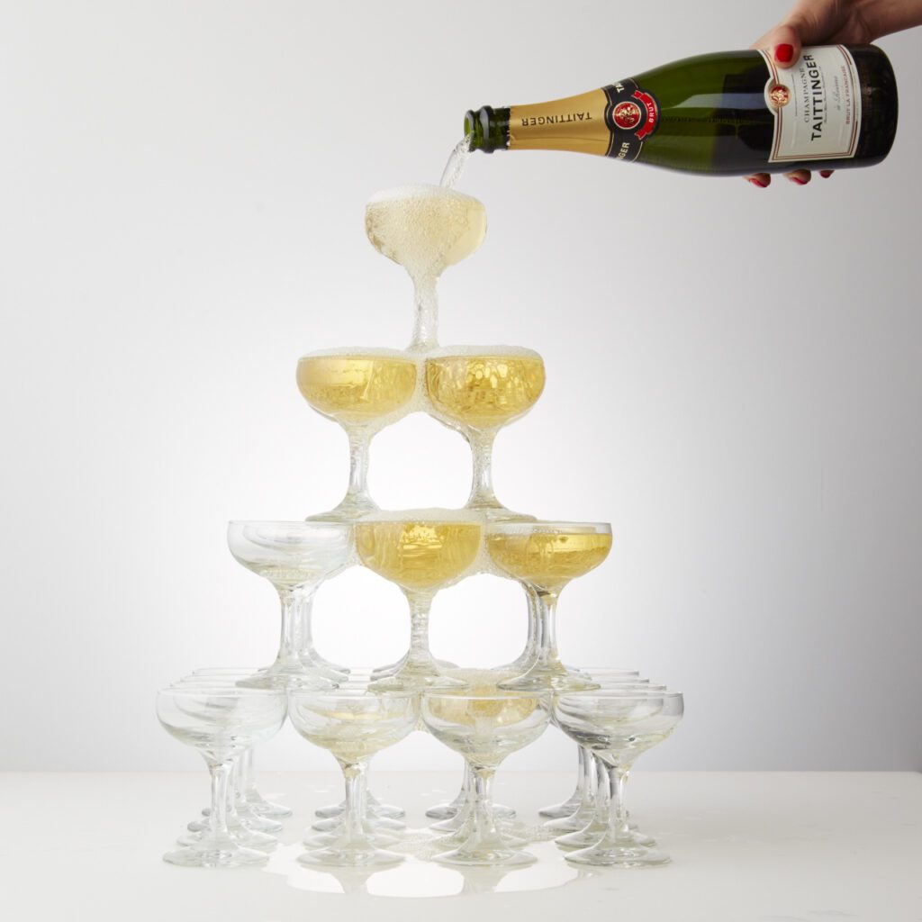 Taittinger Coupe Pyramid