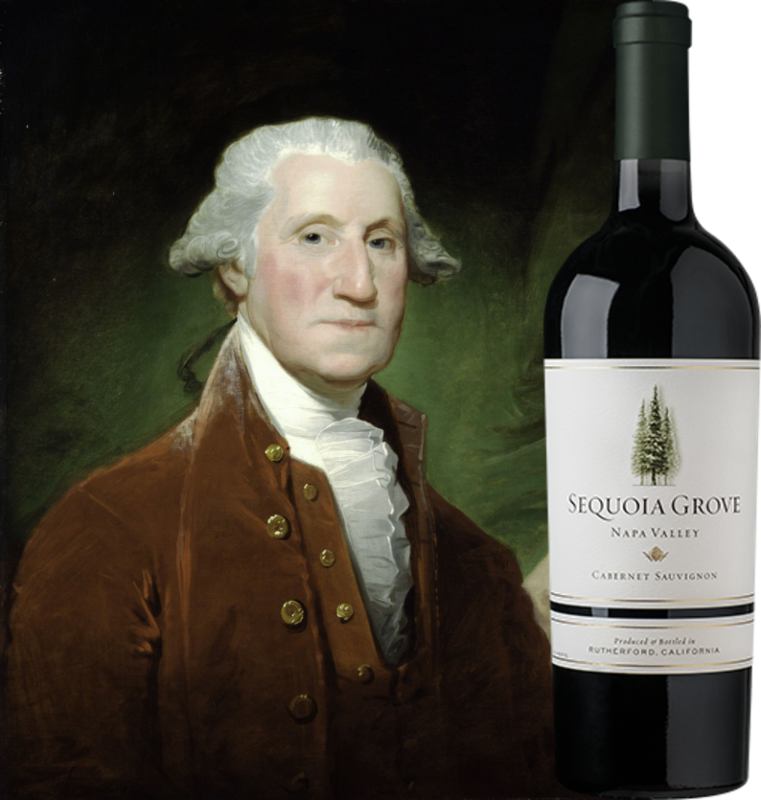 George Washington and Sequioa Grove Napa Valley Cabernet Sauvignon