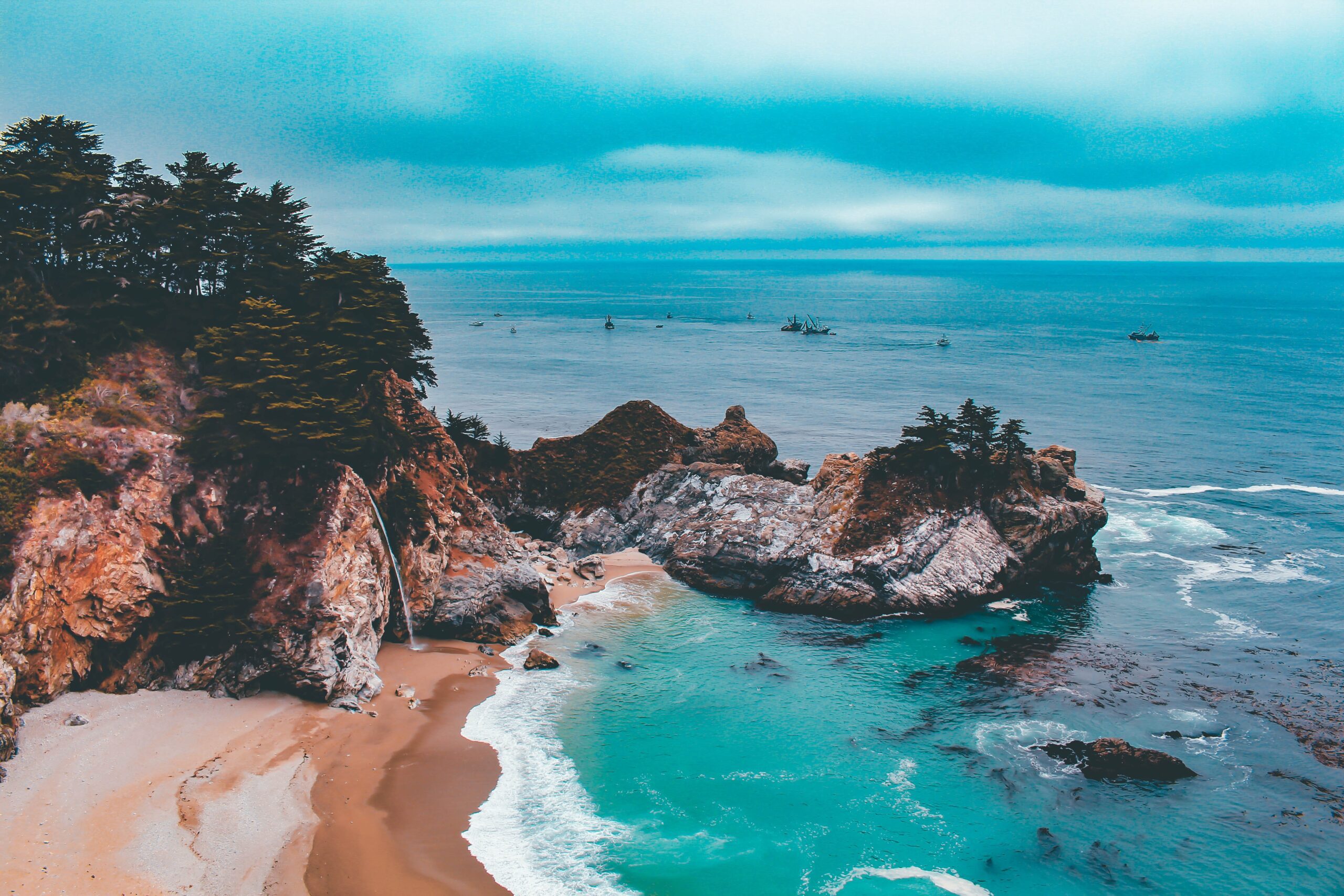 Pacific Ocean beach
