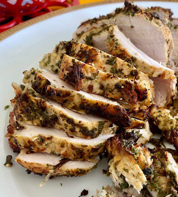 Citrus-herbed turkey breast