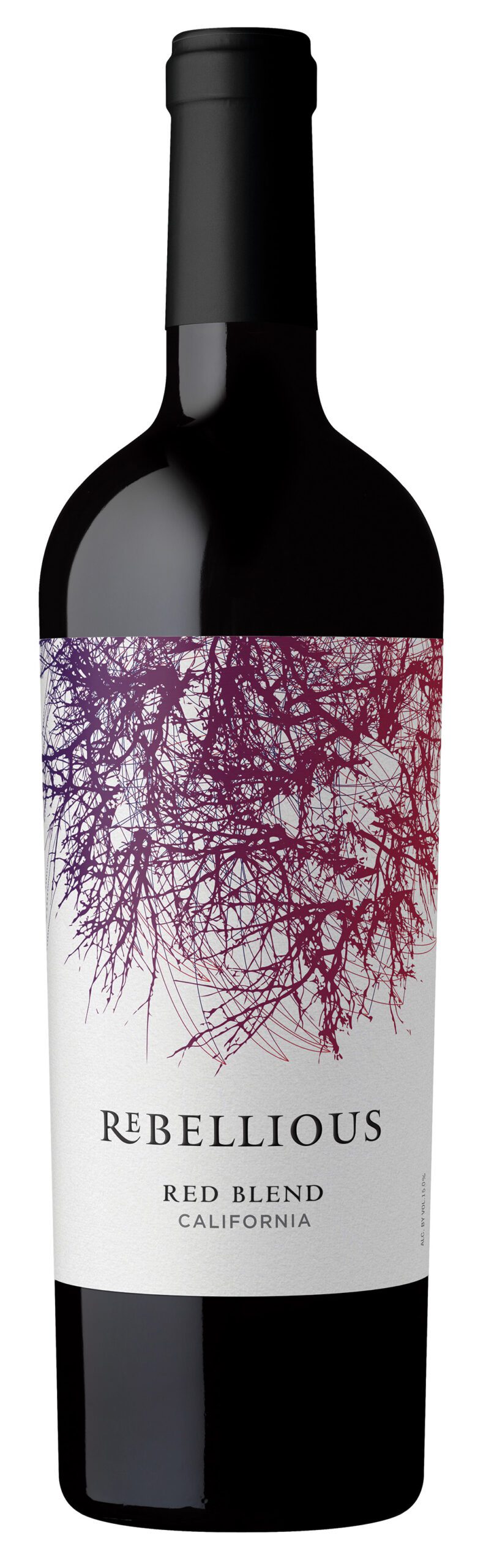 Rebellious Red Blend Wine Bottle