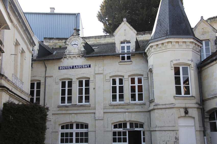 Historic Bouvet Ladubay winery in Loire Valley, France