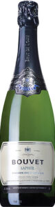Bouvet Ladubay Saphir sparkling wine bottle from Saumur, Loire Valley, France