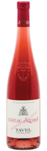 Chateau d'Aqueria Tavel rose wine from France