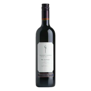 Craggy Range Te Kahu Merlot red wine bottle from New Zealand